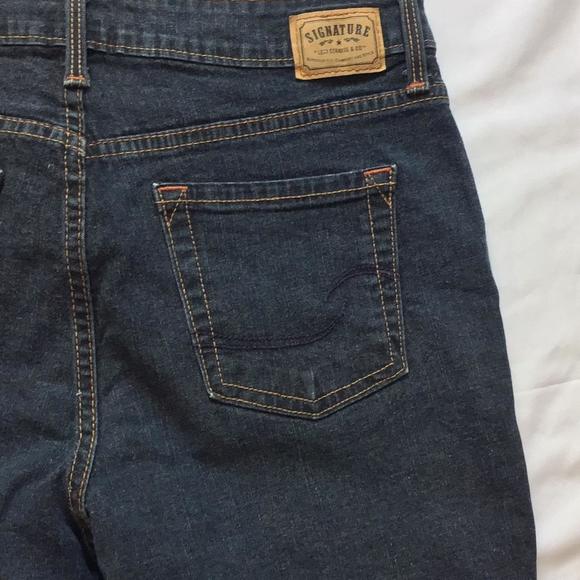 🔴𝗕𝗢𝗚𝗢🔴size 12 medium signature levi womens jeans - Picture 4 of 16